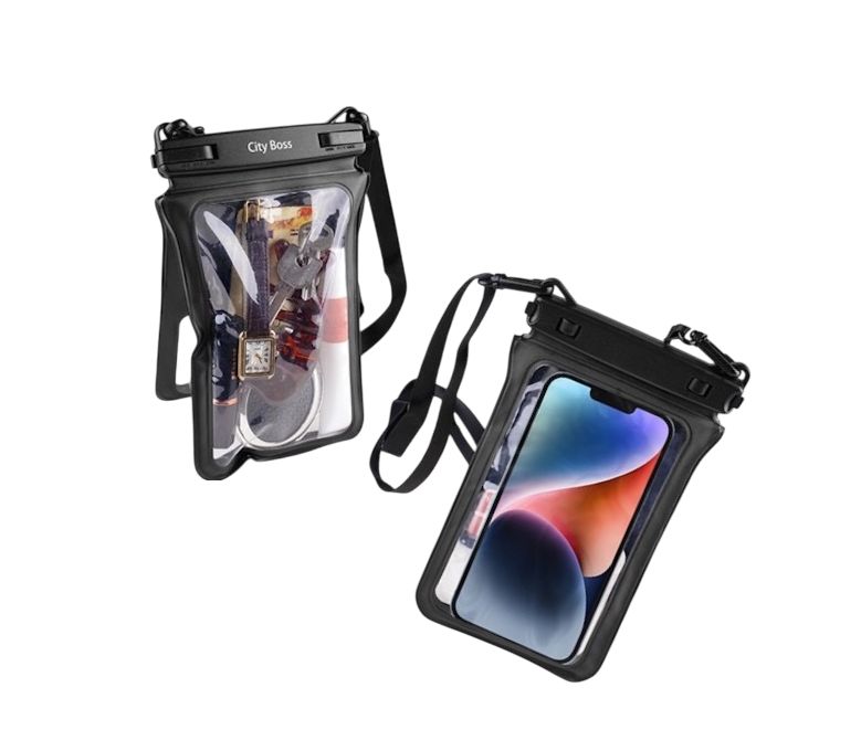 WPC  雙口袋多功能防水袋(附掛繩)