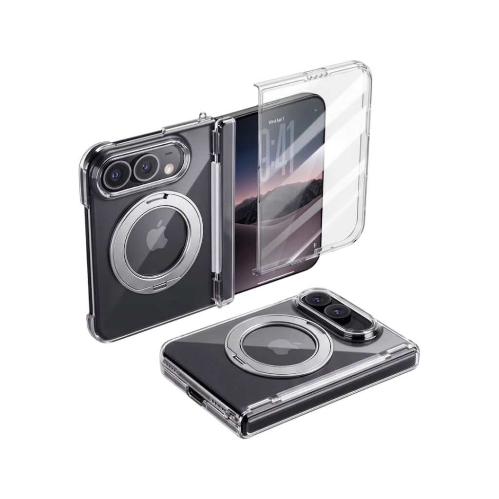 VOORCA 透明360支架殼膜一體保護殼 iPhone Duo